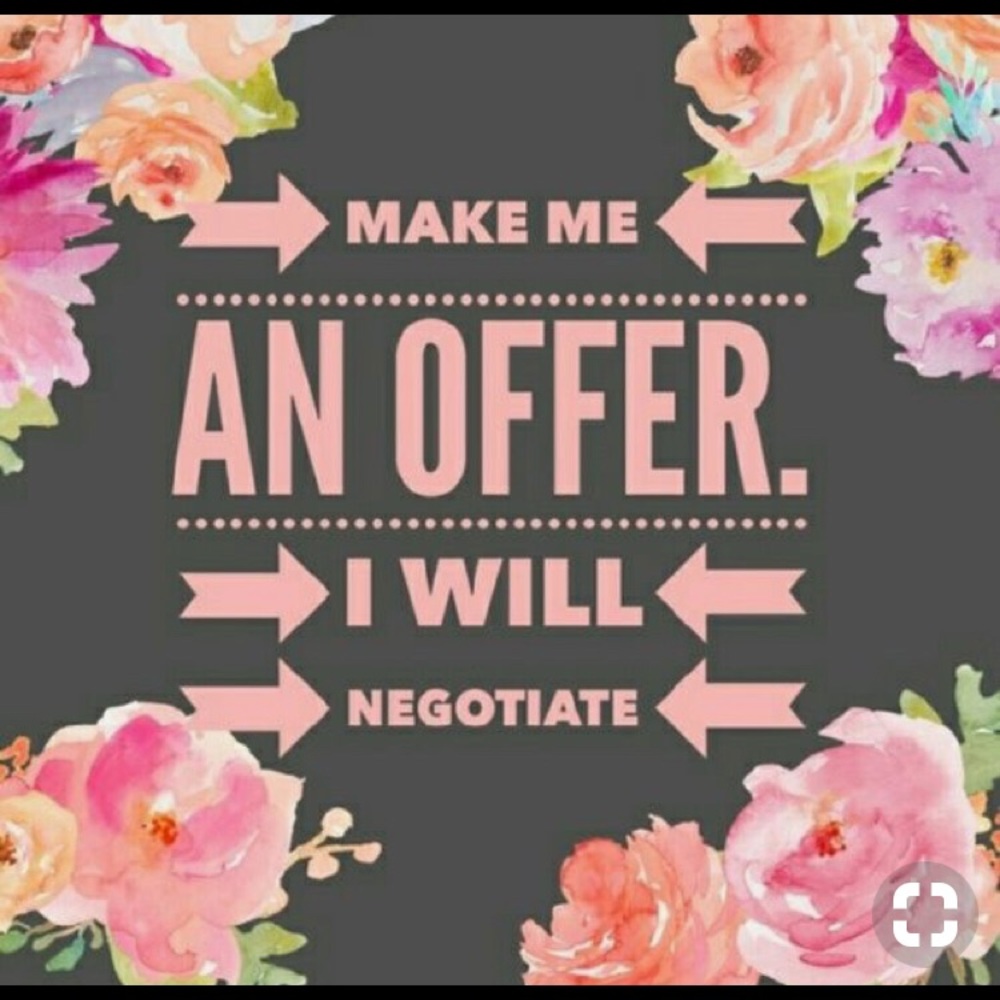 Offers welcome!